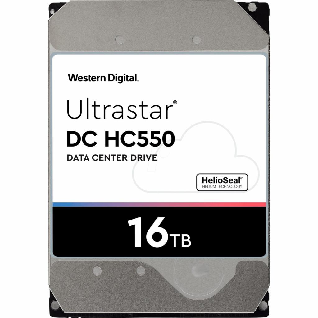 Жорсткий диск 3.5" 16TB Ultrastar DC HC550 WD (WUH721816ALE6L4) - зображення 1