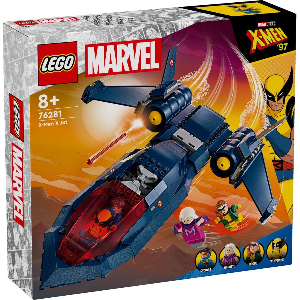 Конструктор LEGO Super Heroes X-Jet Людей Ікс 359 деталей (76281) - зображення 1