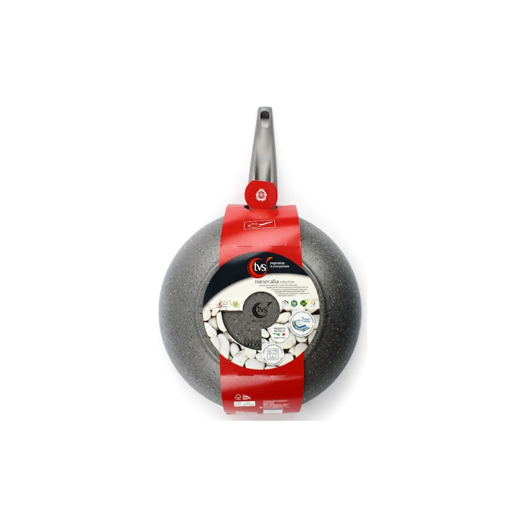 Сковорода TVS Mineralia induction Wok 28 см (BS793282910101) - зображення 4