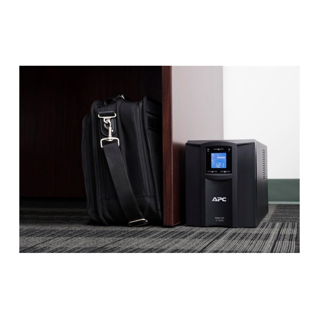 Пристрій безперебійного живлення APC Smart-UPS C 1000VA LCD with SmartConnect (SMC1000IC) - зображення 6