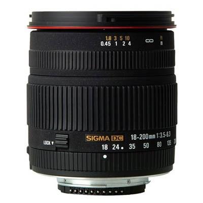 Об'єктив Sigma 18-200mm f/3.5-6.3 DC for Nikon (77D955) - зображення 1