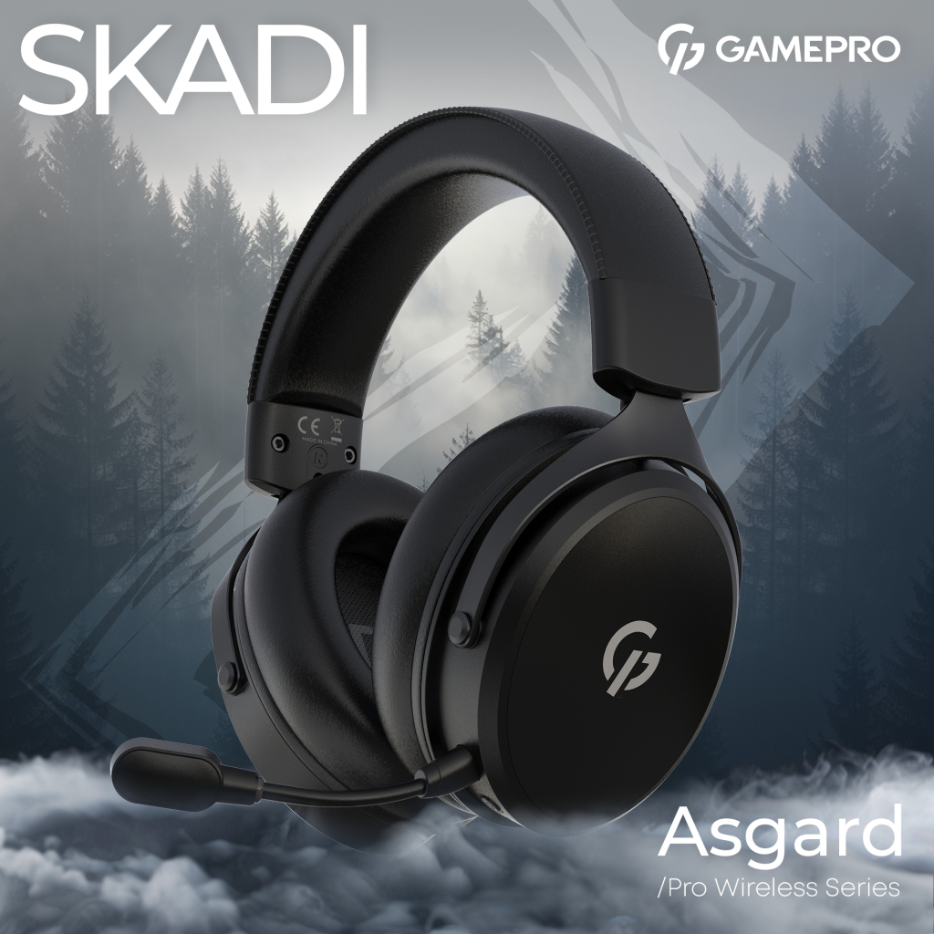 Навушники GamePro Asgard Skadi Wireless Black (HSW191B) - зображення 4
