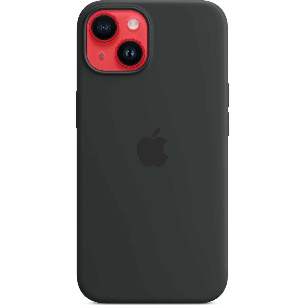 Чохол до мобільного телефона Apple iPhone 14 Plus Silicone Case with MagSafe - Midnight,Model A2911 (MPT33ZE/A) - зображення 5