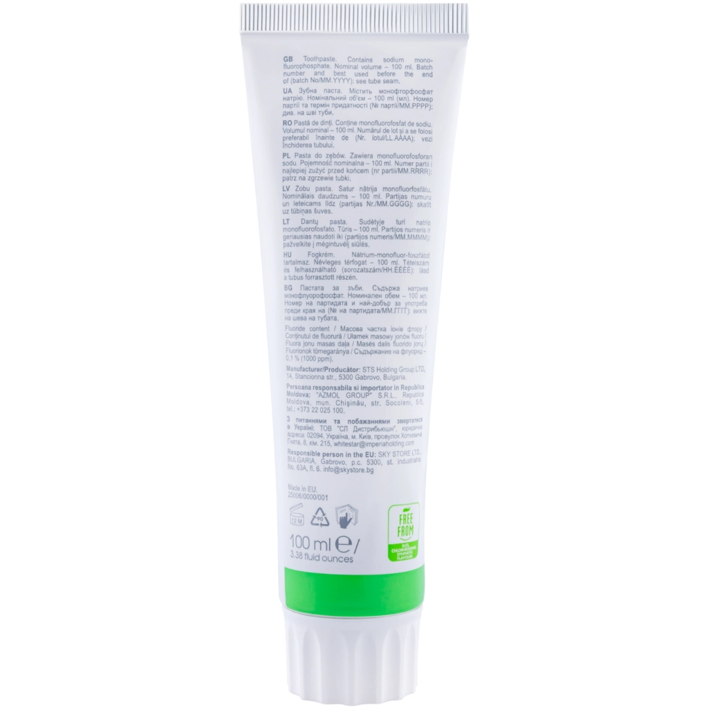 Зубна паста White Star Herbal Power 100 мл (3800237400317) - изображение 5