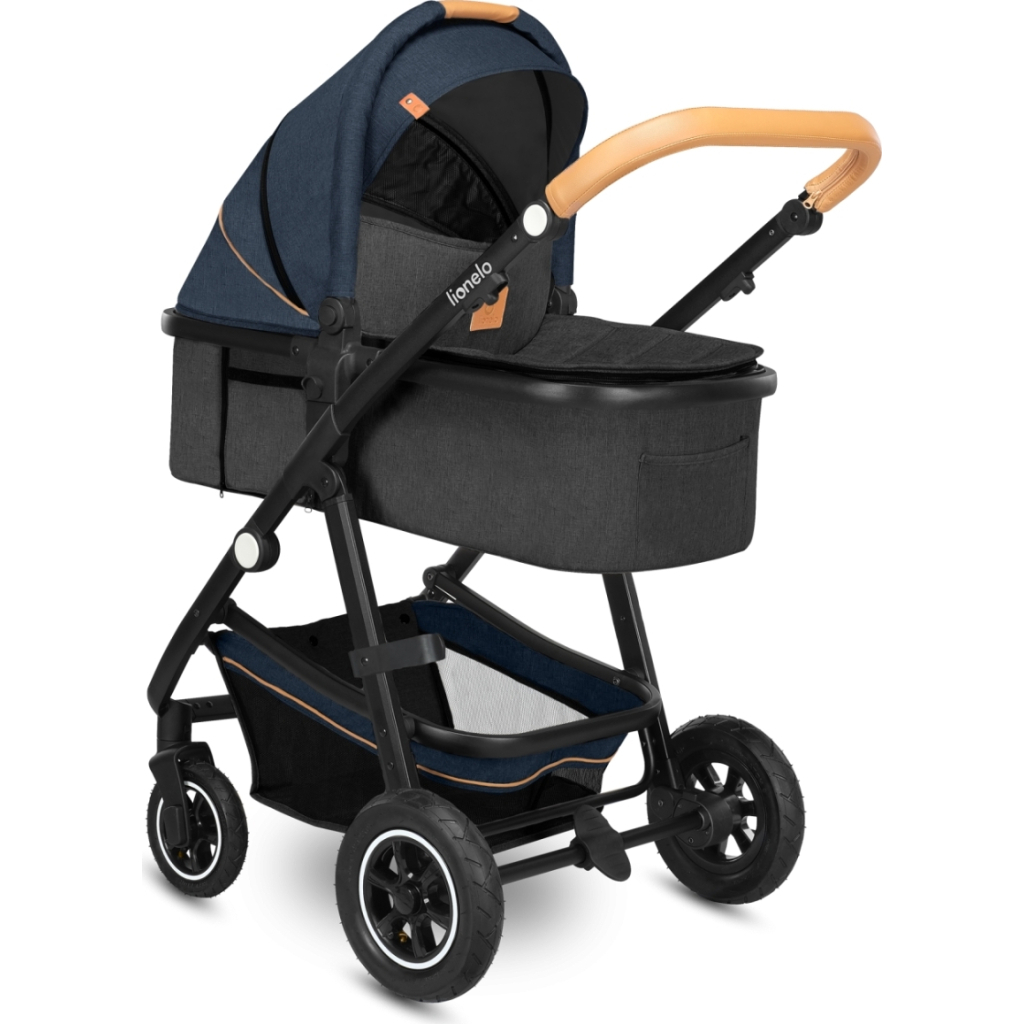 Коляска Lionelo 3 в 1 Amber Blue Navy (LO-AMBER BLUE NAVY (3in1)) - зображення 3