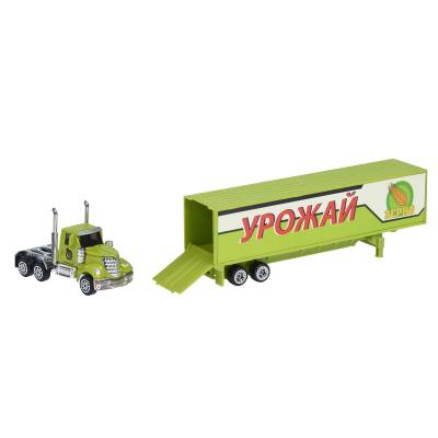 Спецтехніка Same Toy Diecast Грузовик с тракторами (SQ80958-2Ut) - зображення 2