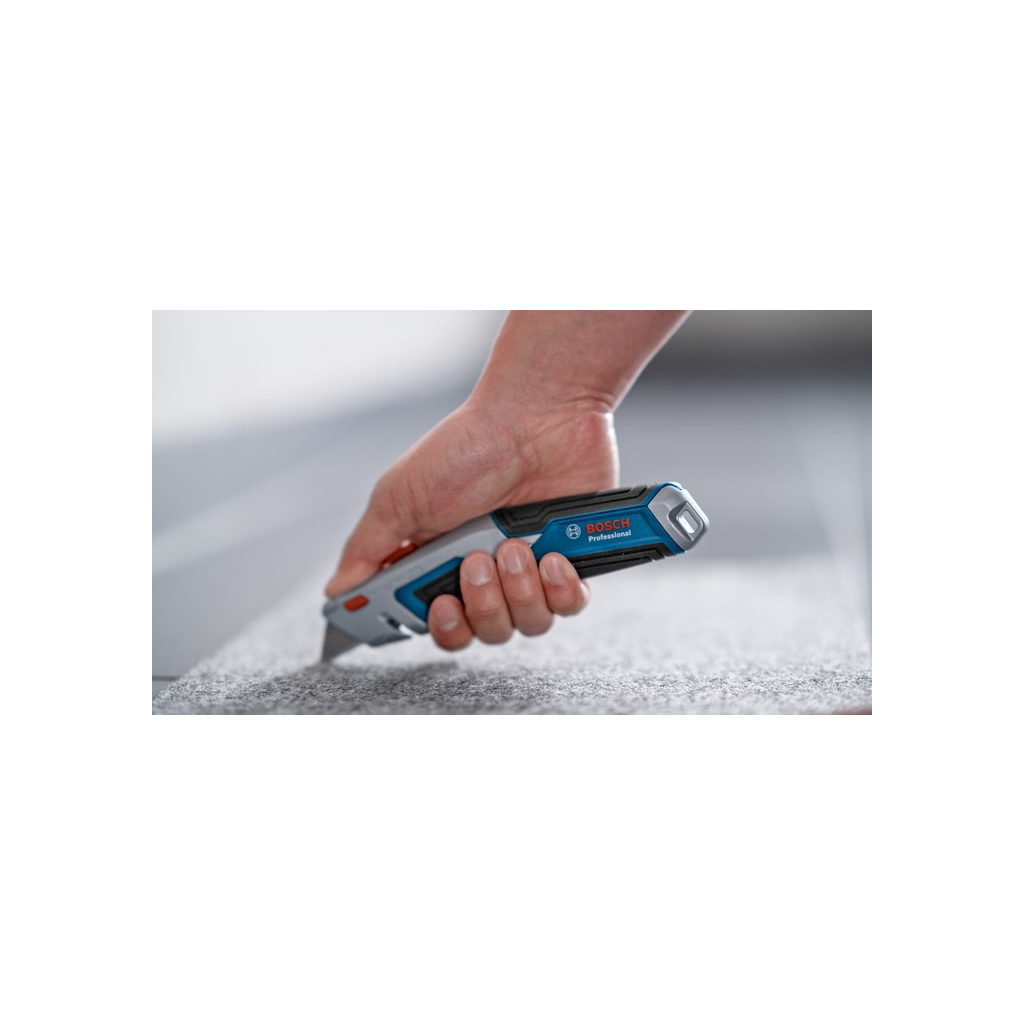 Ніж монтажний Bosch будівельний трапецієподібний складний, корпус пластик, 253мм (1.600.A01.V3H) - изображение 3