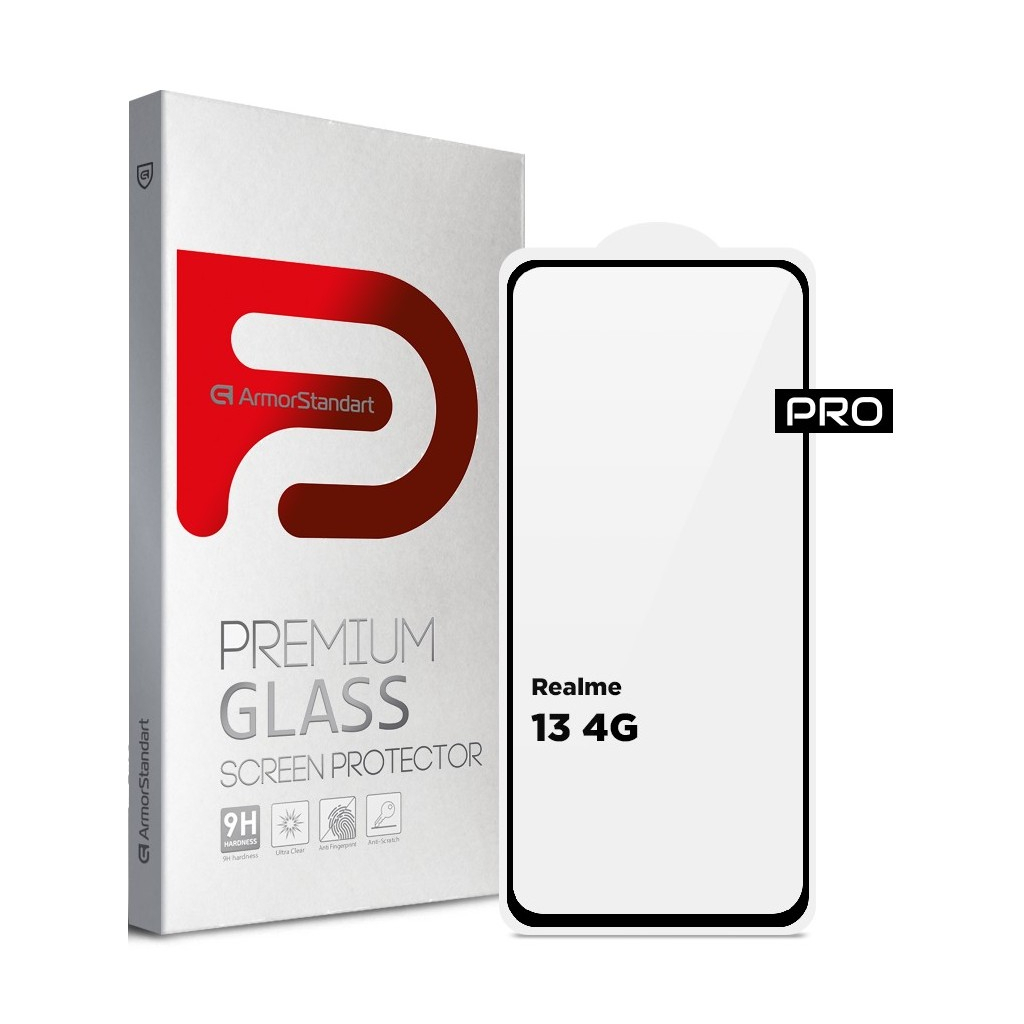 Скло захисне Armorstandart Pro Realme 13 4G Black (ARM80503) - зображення 1