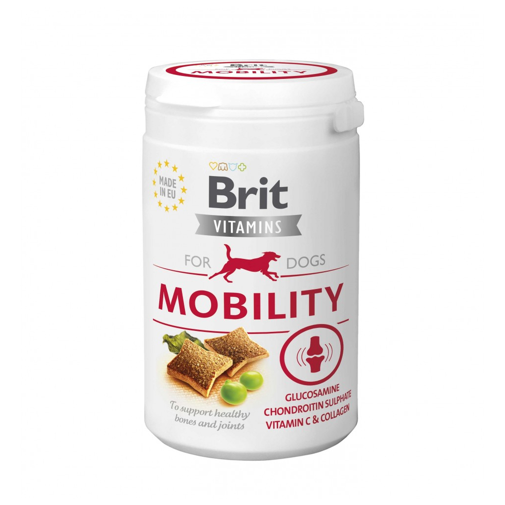 Вітаміни для собак Brit Vitamins Mobility для суглобів 150 г (8595602562480) - зображення 1