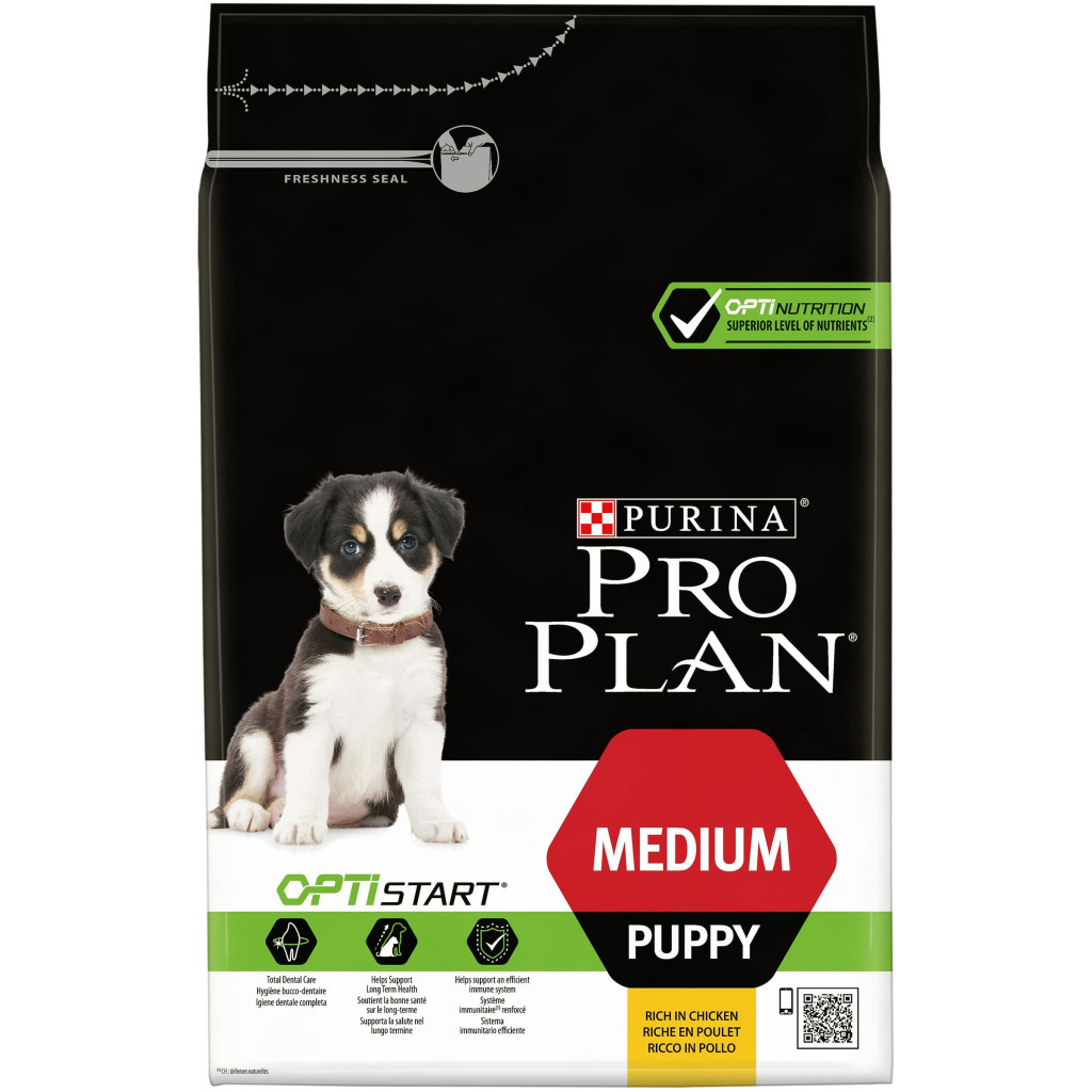 Сухий корм для собак Purina Pro Plan Dog Medium Puppy з високим вмістом курки 18 кг (7613035118966) - зображення 2