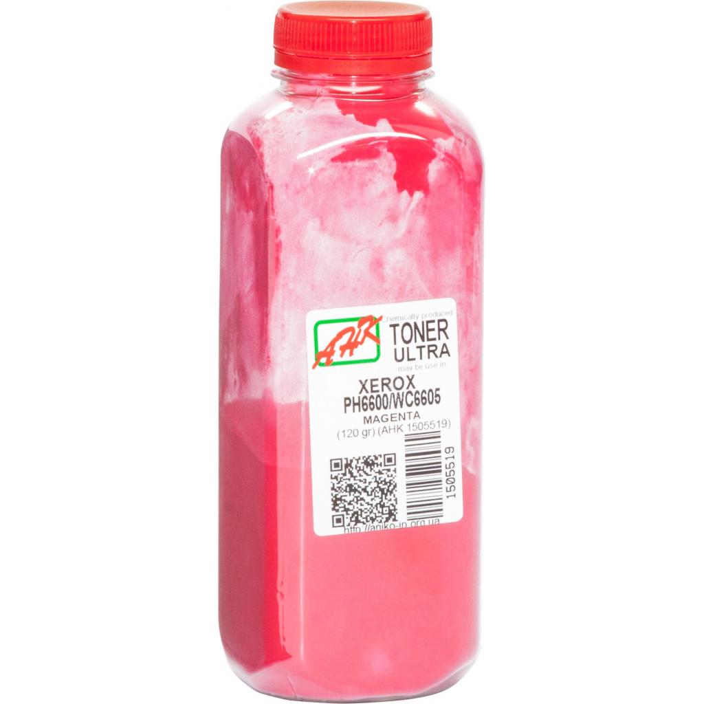 Тонер AHK Xerox Ph6600/WC 6605 ULTRA COLOR 120г Magenta (1505519) - изображение 1