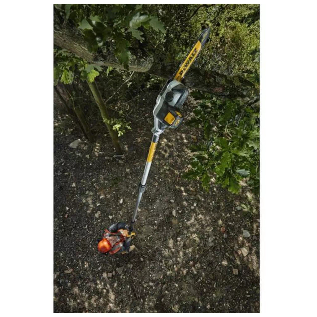 Ланцюгова пила DeWALT висоторіз 18V, довжина шини 20 см, ланцюг OREGON 3/8, (без АКБ та ЗП) (DCMPS567N) - изображение 6