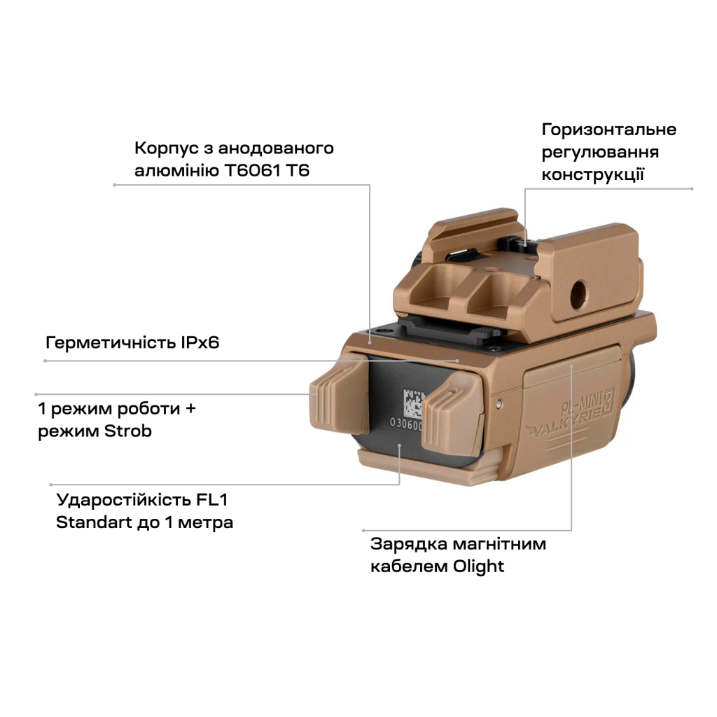 Ліхтар Olight PL-Mini 3 Valkyrie Desert Tan (0.0002.0102) - зображення 11