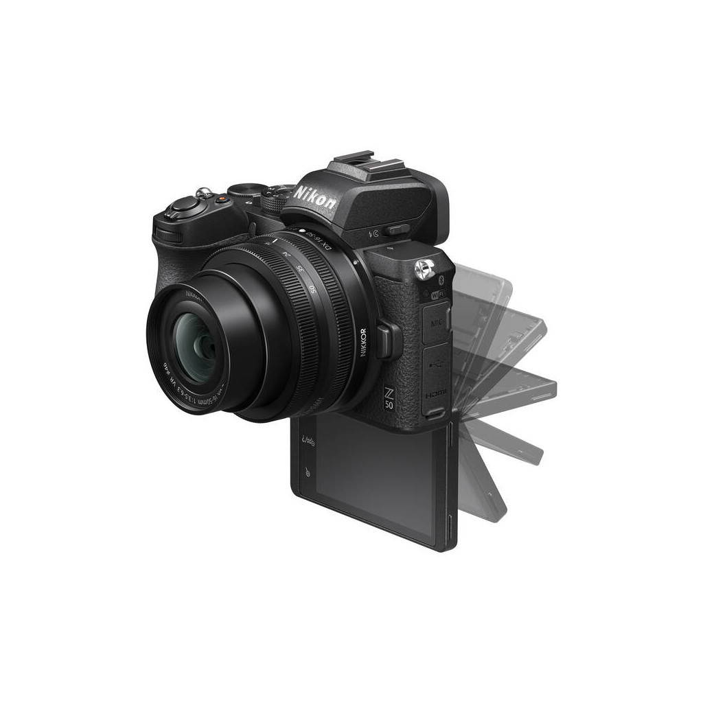 Цифровий фотоапарат Nikon Z50 + 16-50 VR + 50-250 VR (VOA050K002) - зображення 10
