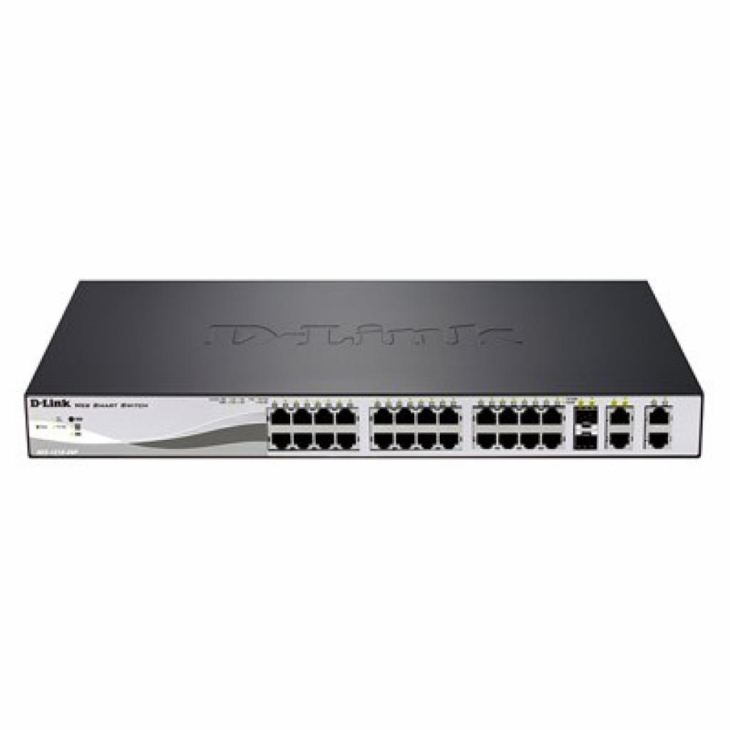 Комутатор мережевий D-Link DES-1210-28P - зображення 1
