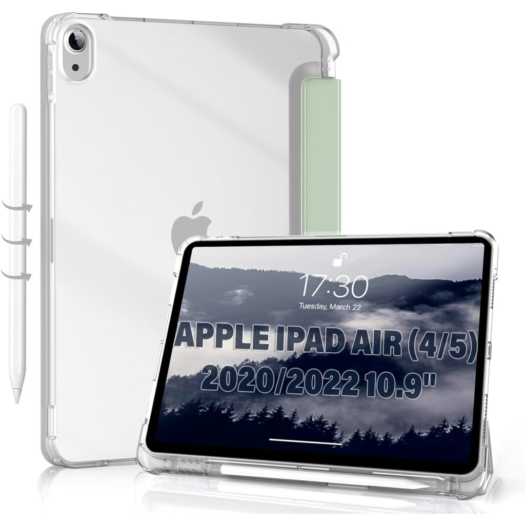 Чохол до планшета BeCover Soft Edge Apple iPad Air (4/5) 2020/2022 10.9" Green (711121) - зображення 2
