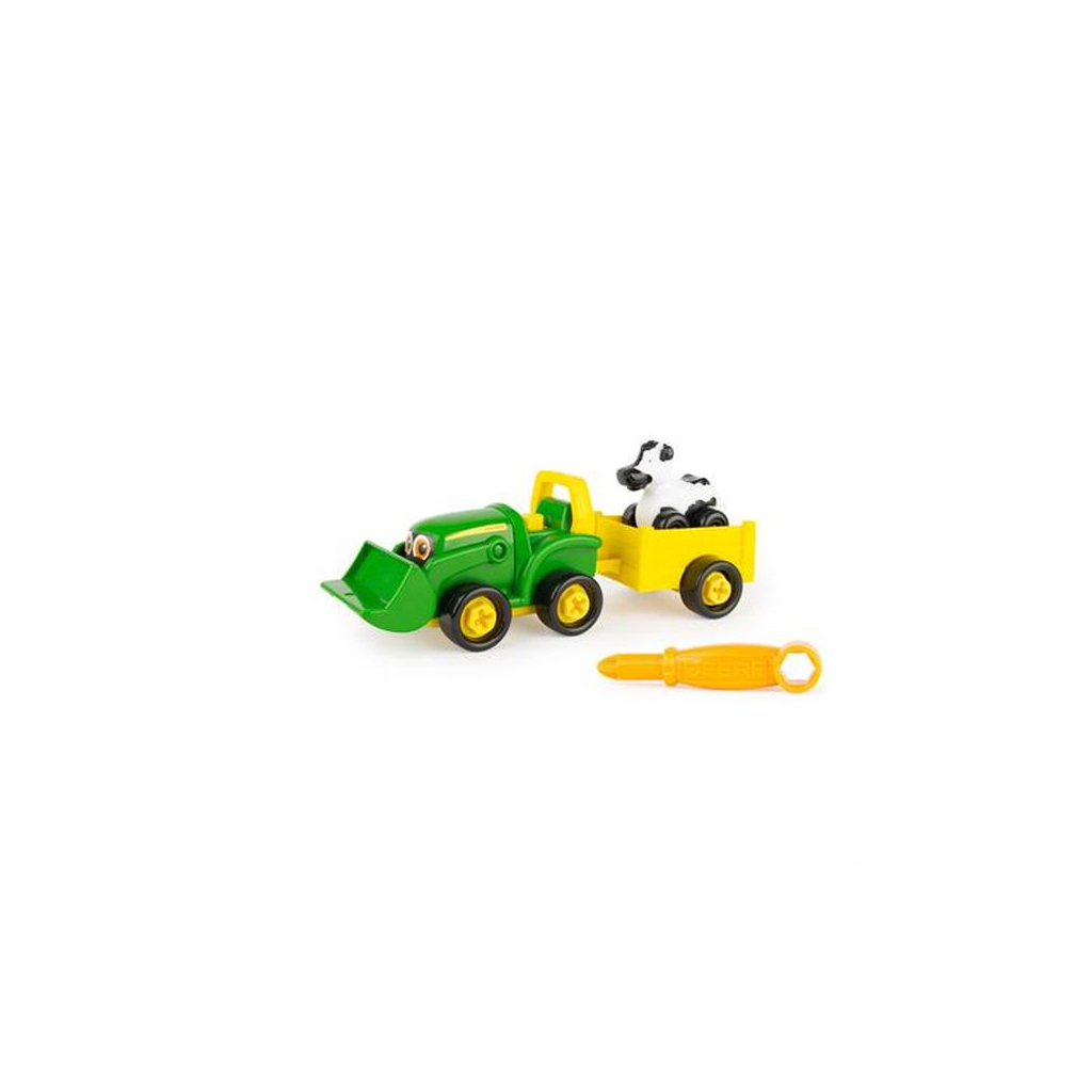 Конструктор John Deere Kids Трактор із ковшем і причепом (47209) - зображення 2