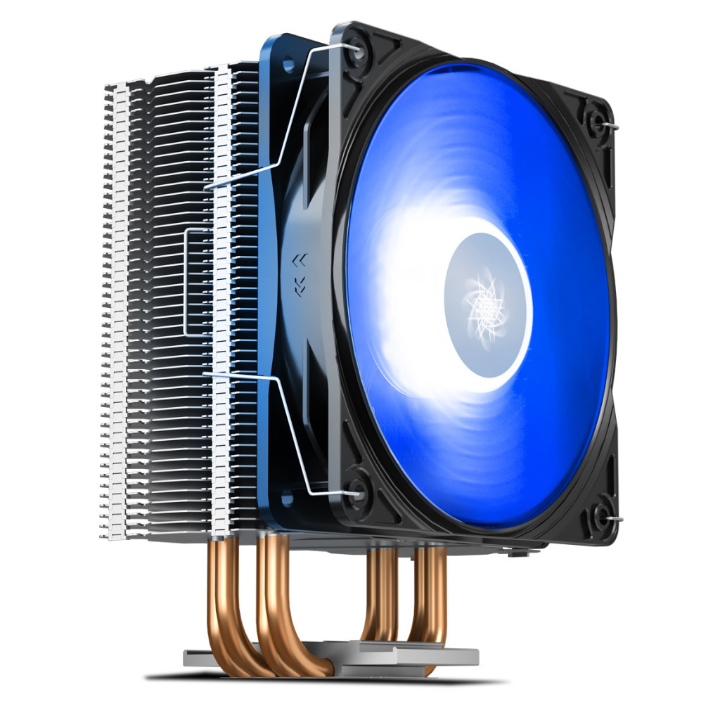 Кулер до процесора Deepcool GAMMAXX 400 V2 BLUE - зображення 7