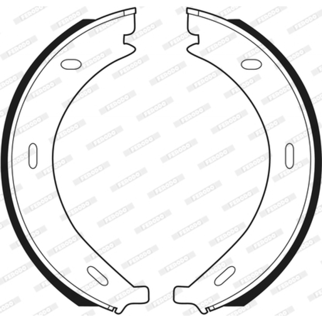 Гальмівні колодки FERODO FSB536 - зображення 3