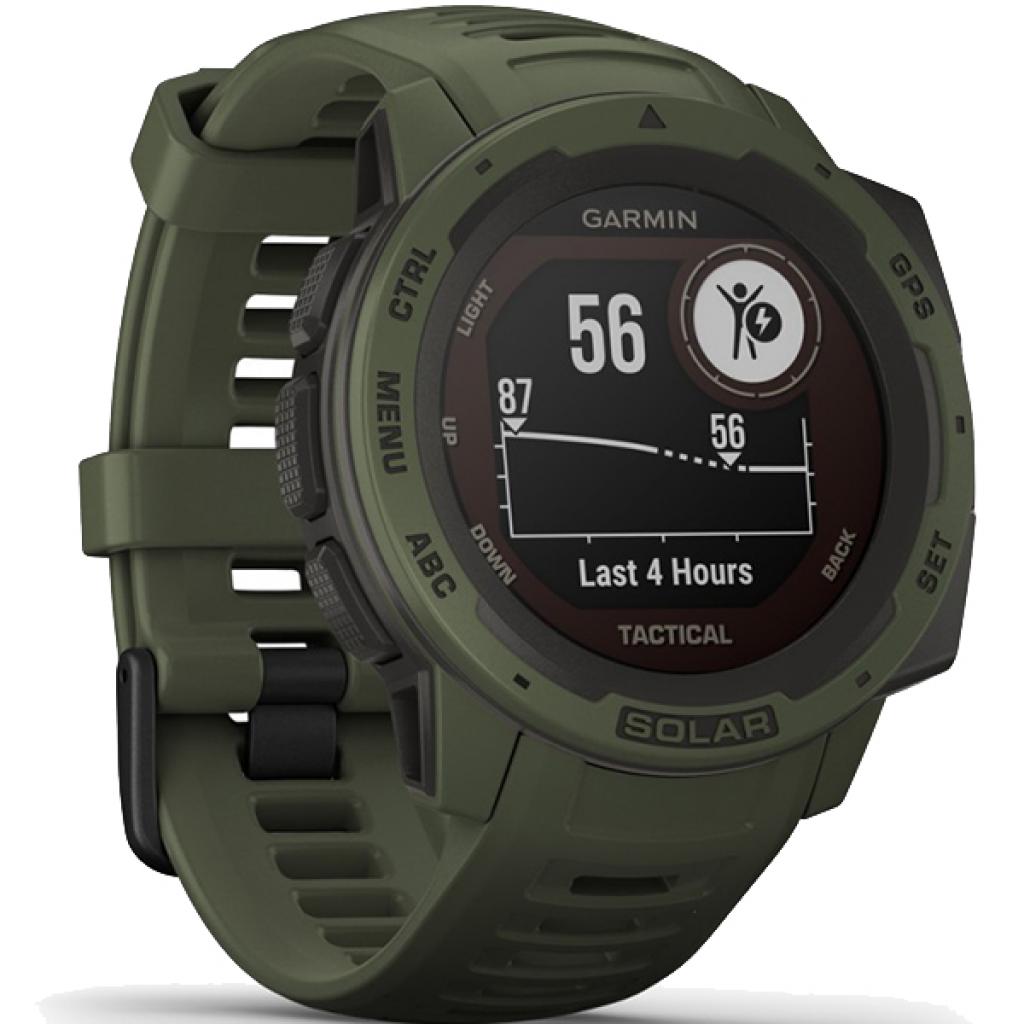 Смарт-годинник Garmin Instinct Solar, Tactical Edition, Moss (010-02293-04) - зображення 3
