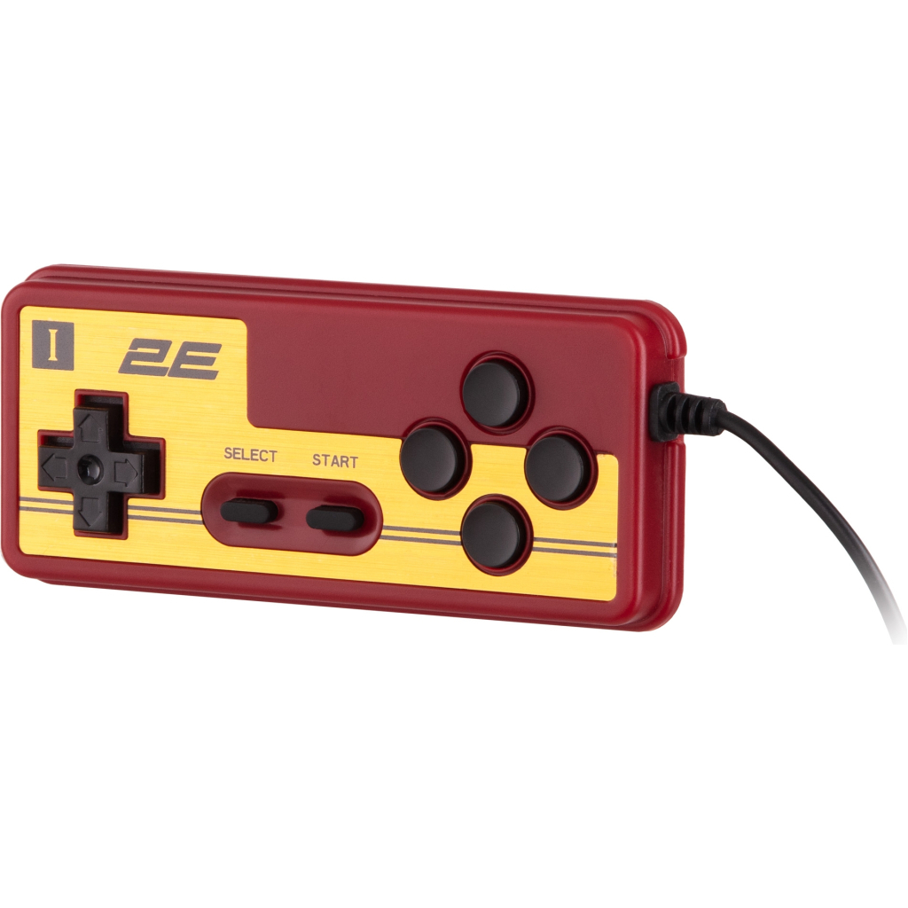 Ігрова консоль 2E 8bit AV (2 дротових геймпада, 298 ігор) (2E8BAVWD288) - изображение 10