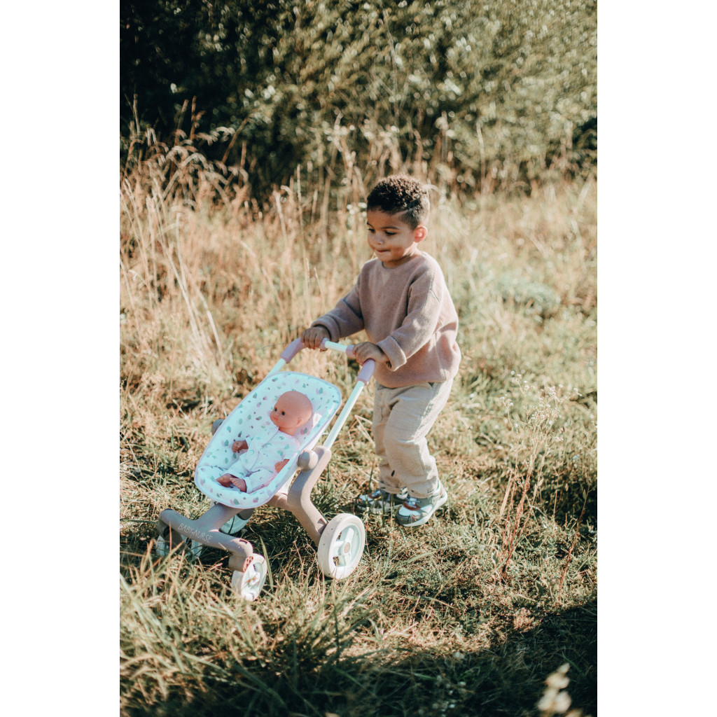 Коляска для ляльок Smoby Baby Nurse "Рожева пудра. Прогулянка" , (251218) - зображення 7