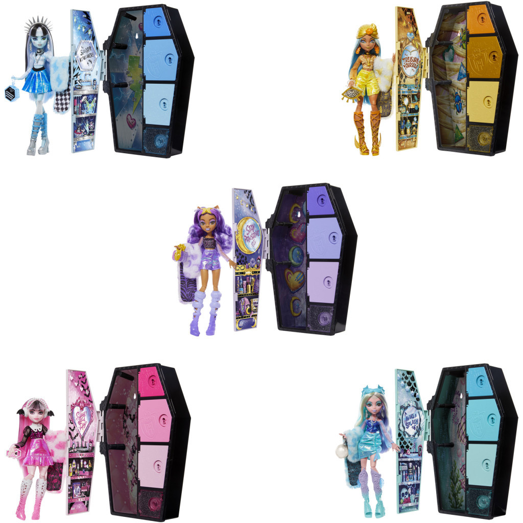 Лялька Monster High Набір-сюрприз Жах які секрети Клео серії Відпадний стиль (HNF76) - зображення 9