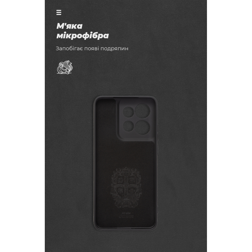 Чохол до мобільного телефона Armorstandart ICON Motorola Edge 50 Neo Camera cover Black (ARM80011) - зображення 4