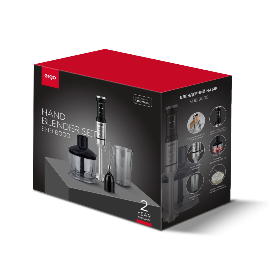 Блендер Ergo EHB 8000 - зображення 2