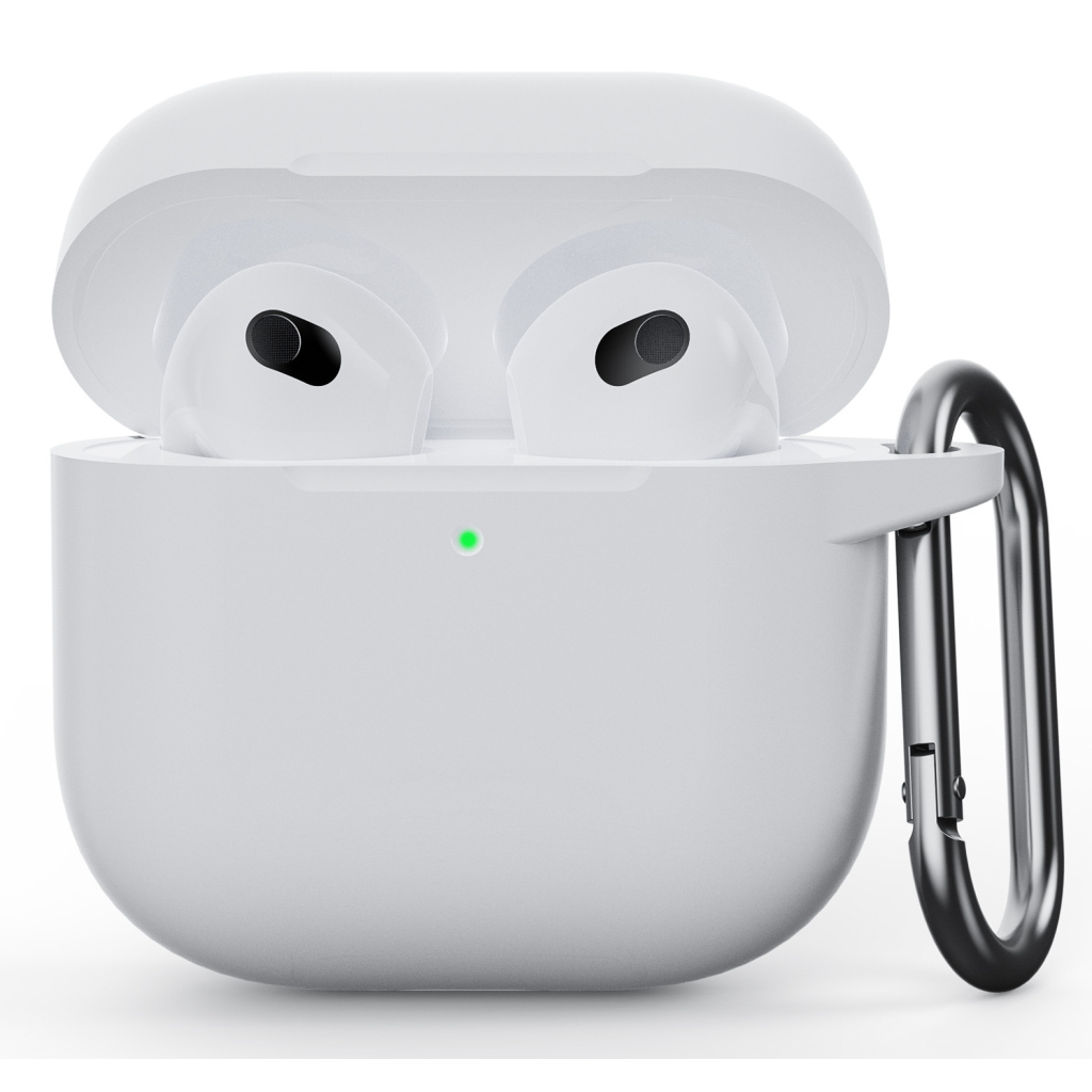 Чохол для навушників Armorstandart Hang Case для Apple AirPods 4 White (ARM81295) - зображення 1
