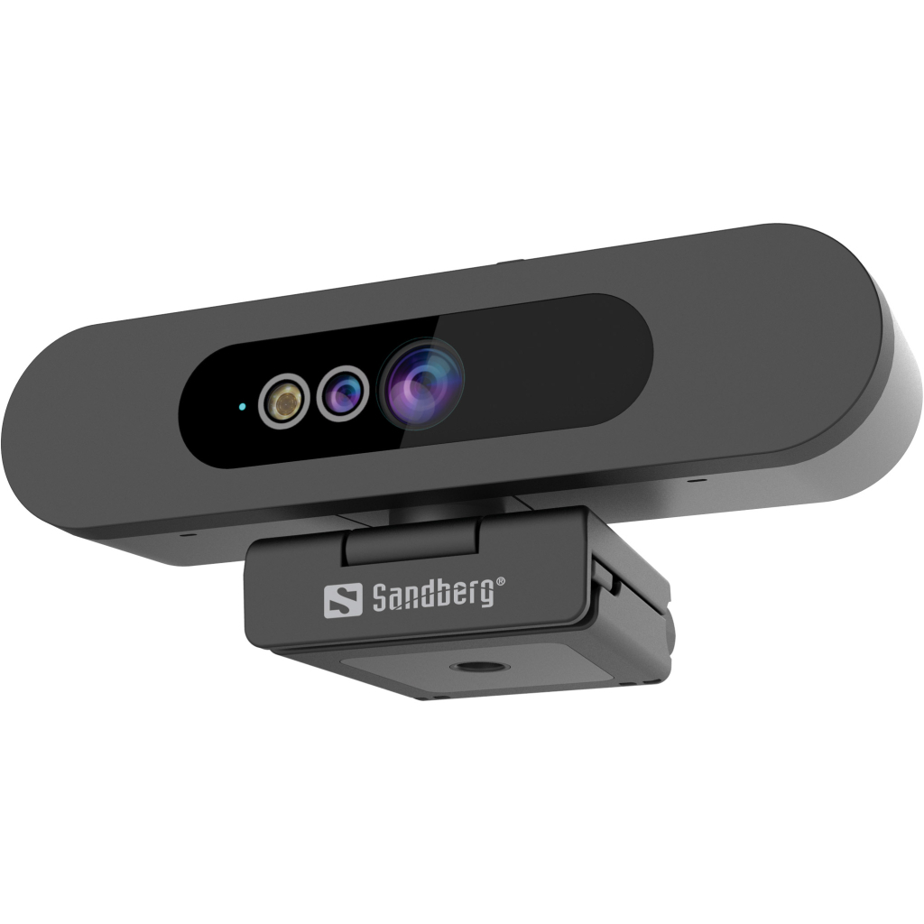 Веб-камера Sandberg Face-ID 2 HD 1080p Windows Hello USB-C/USB2.0 Black (134-40) - зображення 4