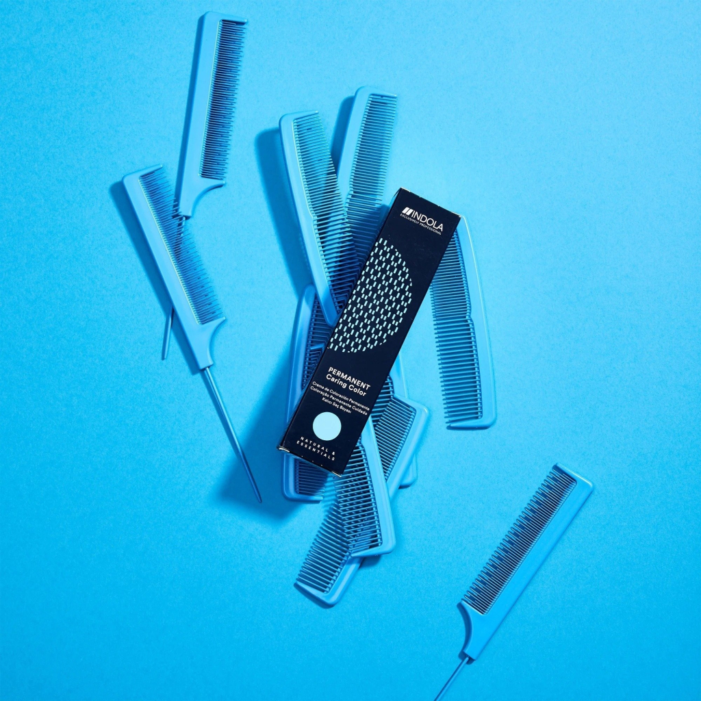 Фарба для волосся Indola Permanent Caring Color 1.0 - Чорний (4045787934304) - зображення 6