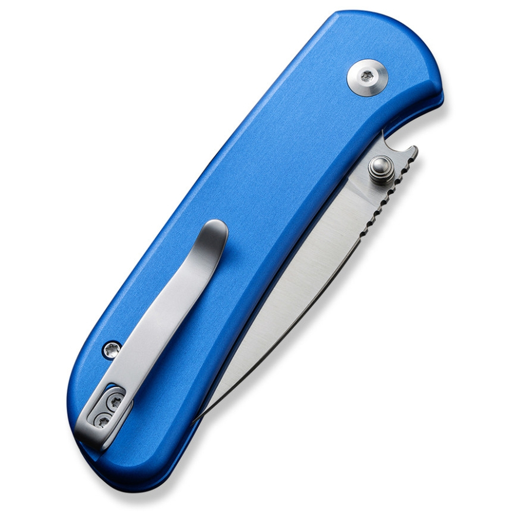 Ніж Civivi Qubit, Blue Aluminum, Satin (C22030E-3) - зображення 7