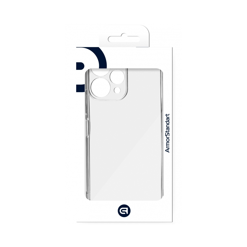Чохол до мобільного телефона Armorstandart Air Series Xiaomi Redmi 12 4G Camera cover Transparent (ARM66530) - зображення 2