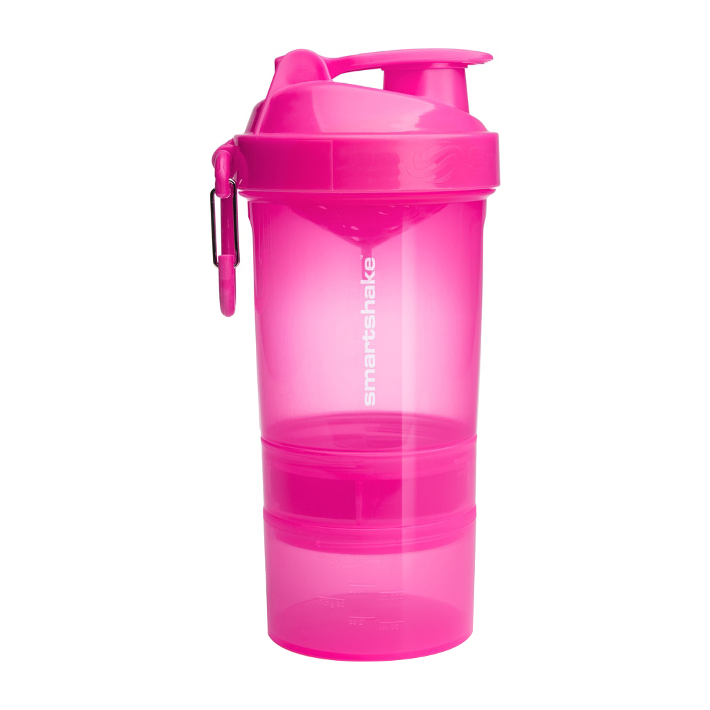 Шейкер спортивний SmartShake Original2GO 600ml Neon Pink (10560502) - зображення 1