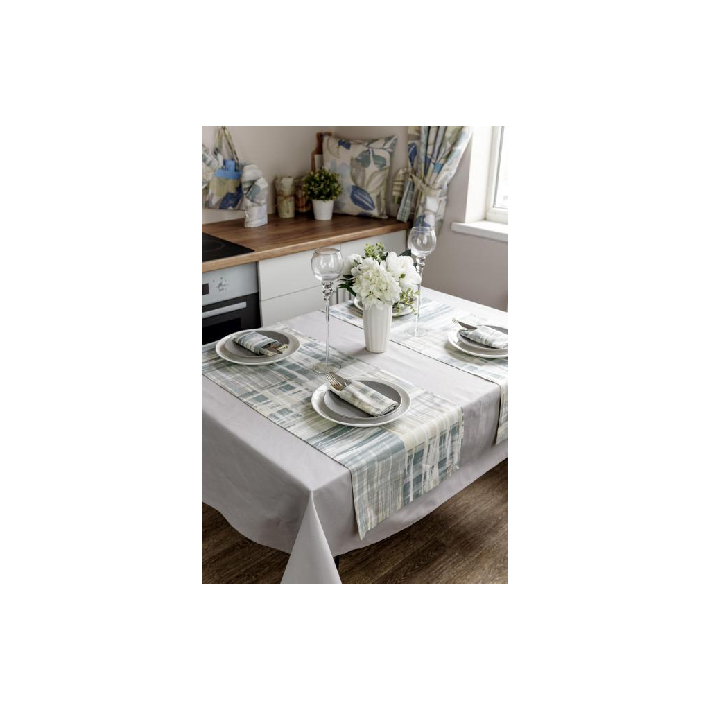 Доріжка на стіл Прованс Клітина 140х40 см (4823093449800) - зображення 3