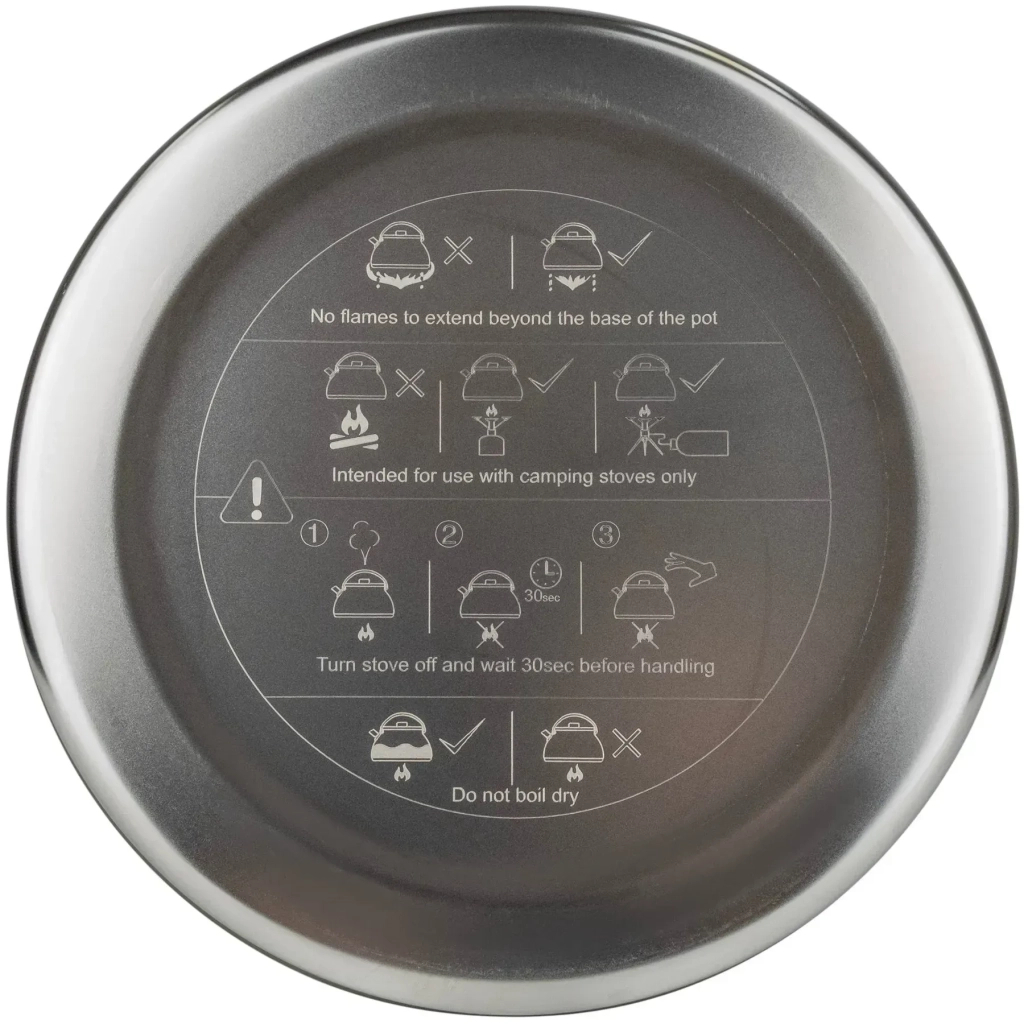 Чайник туристичний Tribe Collapsible Kettle 1,5 л силіконовий olive (T-FF-0026-olive) - зображення 4