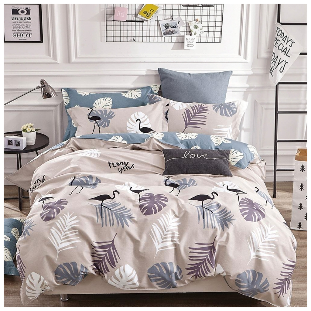 Постільна білизна MirSon Бязь Premium 17-0001 Ramiro 2х160х220 (2200001700475) - зображення 1