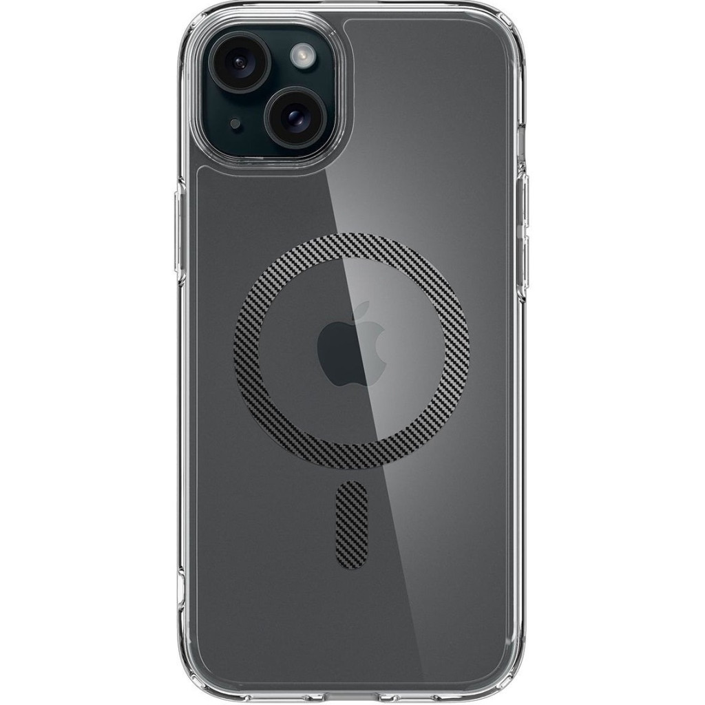 Чохол до мобільного телефона Spigen Apple iPhone 15 Ultra Hybrid MagFit Carbon Fiber (ACS06805) - зображення 1