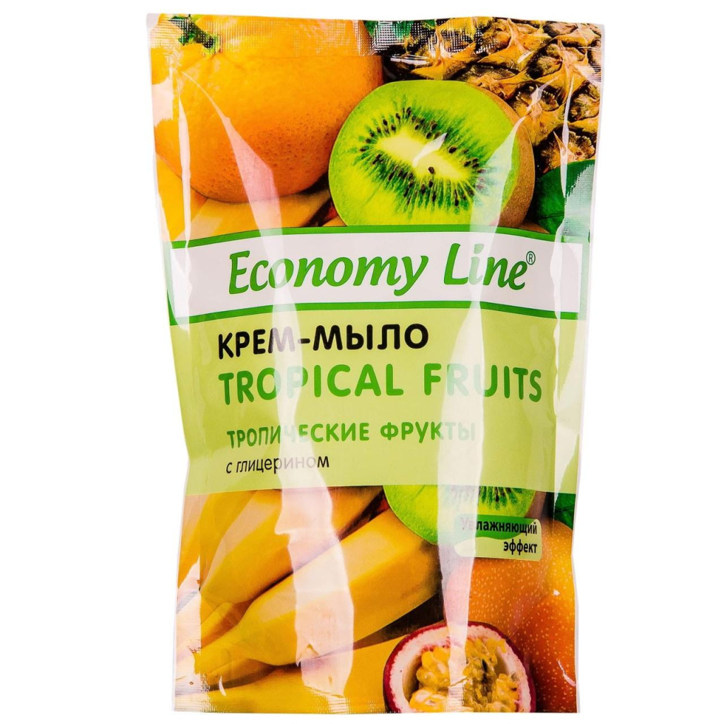 Рідке мило Sama Economy Line Тропічні фрукти з гліцерином 460 г (4820270630501) - зображення 1