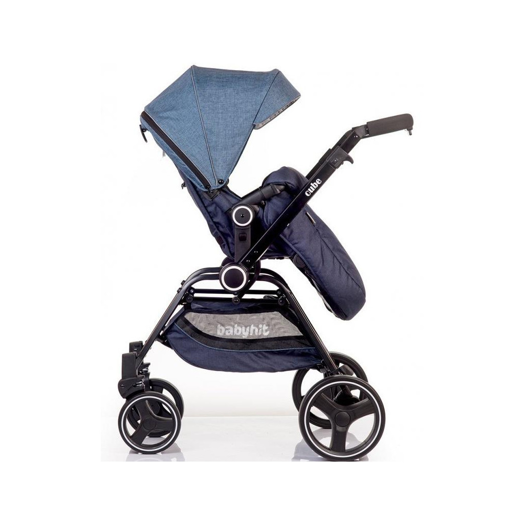 Коляска BabyHit 2 в 1 Cube Blue (25 084) - зображення 7