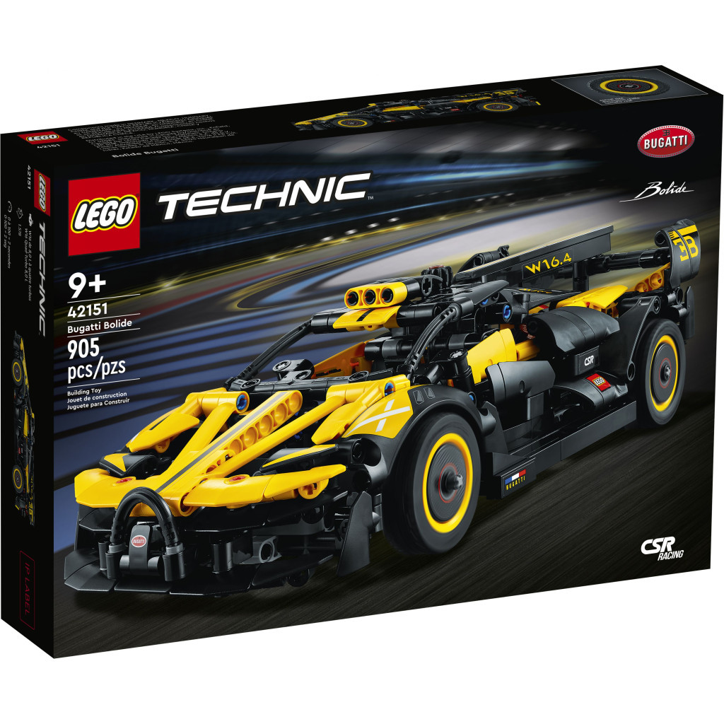 Конструктор LEGO Technic Bugatti Bolide 905 деталей (42151) - зображення 1