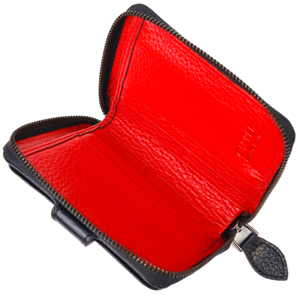 Портмоне Canpellini З натуральної шкіри Чорне (21490) - зображення 7