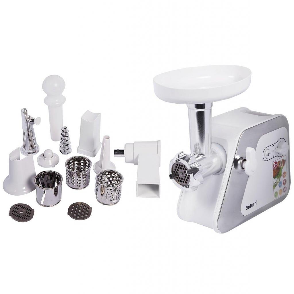 М'ясорубка Saturn ST-FP0095 White - зображення 5