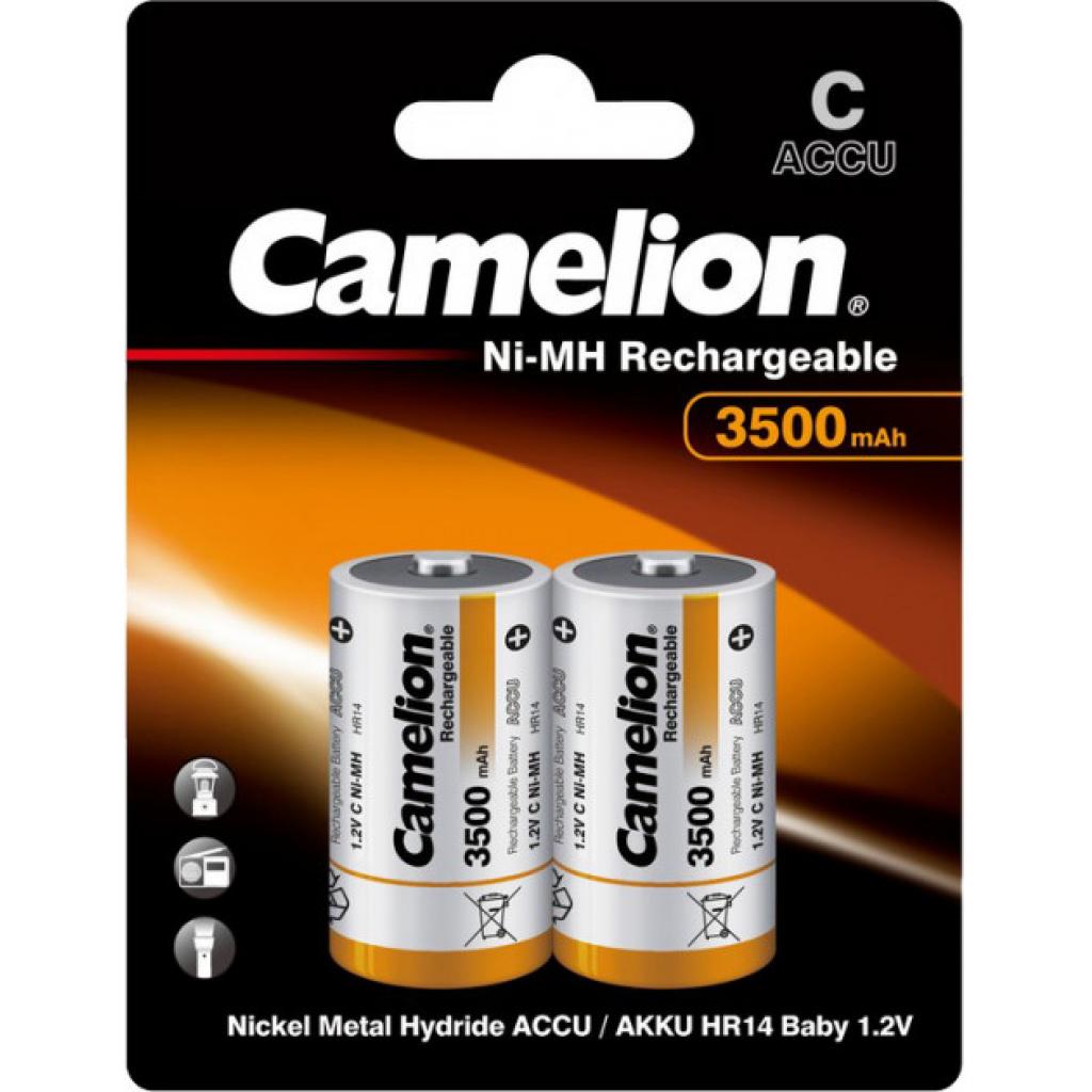 Акумулятор Camelion C 3500mAh Ni-MH * 2 R14-2BL (NH-С3500BP2) - зображення 1