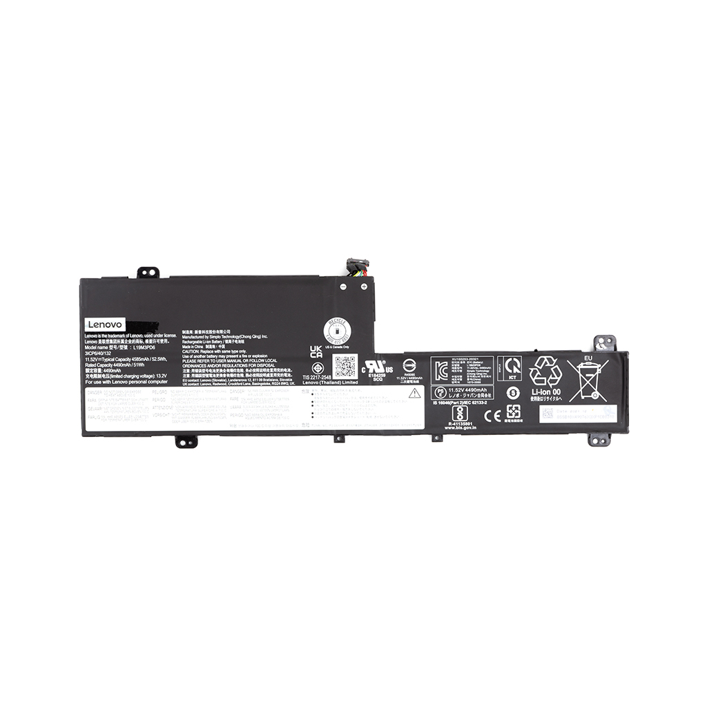 Акумулятор до ноутбука Lenovo IdeaPad FLEX 5-14ALC05 (L19L3PD6) 11.55V 4550mAh (NB481347) - зображення 1