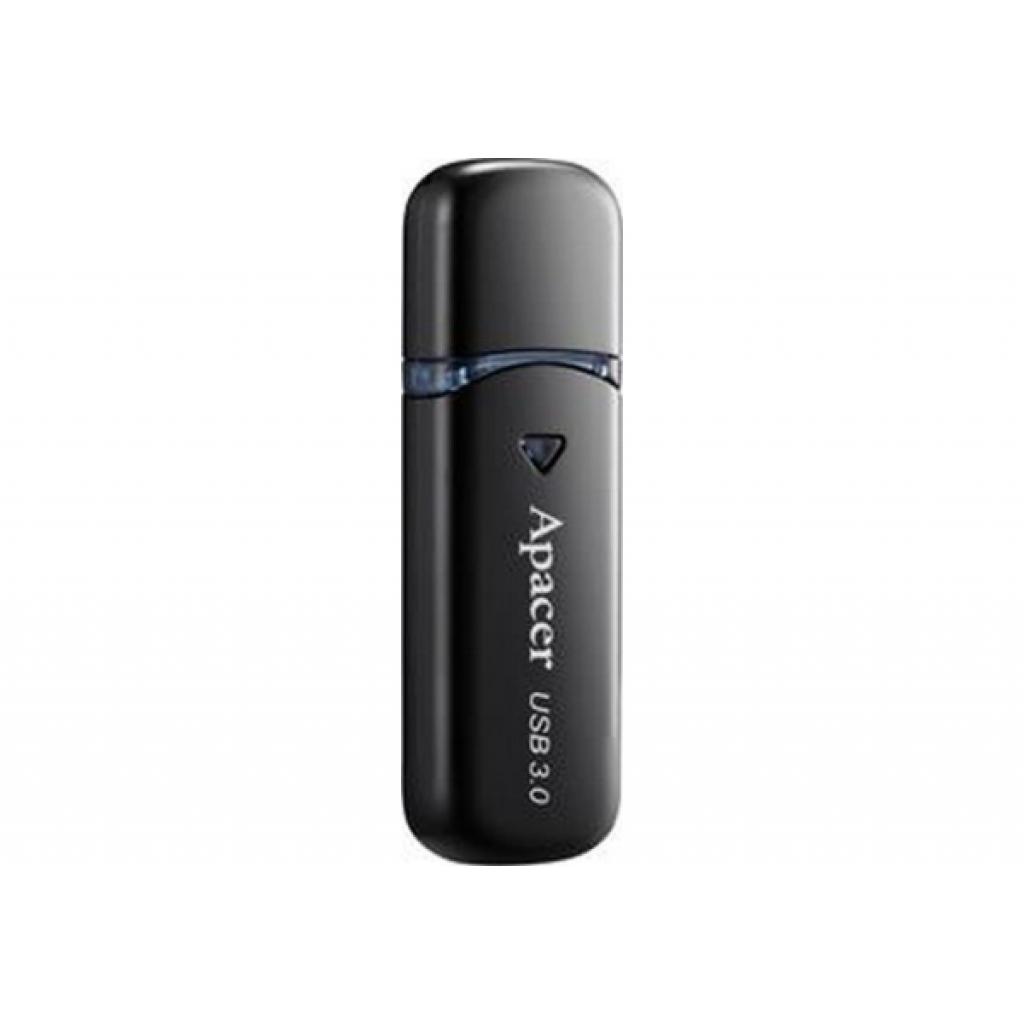 USB флеш накопичувач Apacer 64GB AH355 Black USB 3.0 (AP64GAH355B-1) - зображення 5