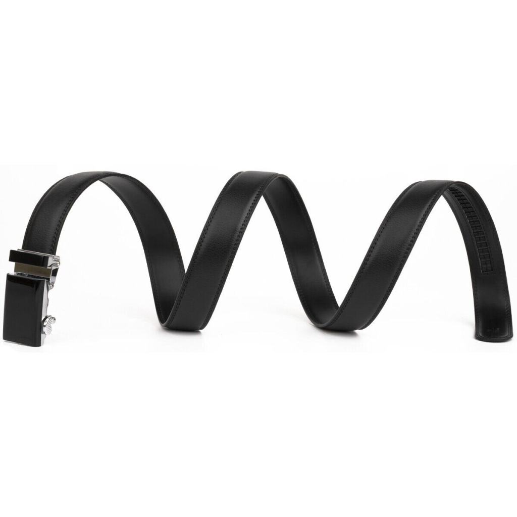 Ремінь Vintage Чоловічий тонкий Чорний (20312) - зображення 2