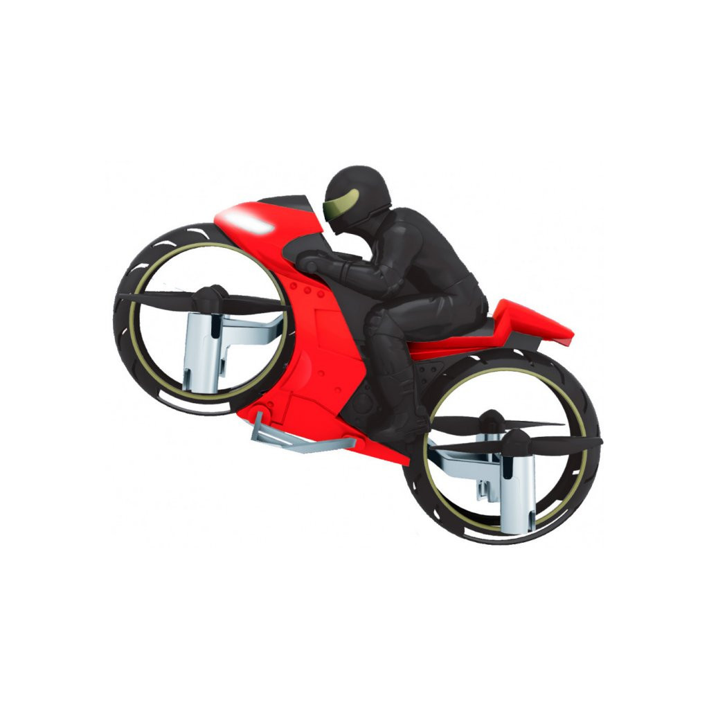 Радіокерована іграшка ZIPP Toys Квадрокоптер Flying Motorcycle Red (RH818 red) - зображення 1