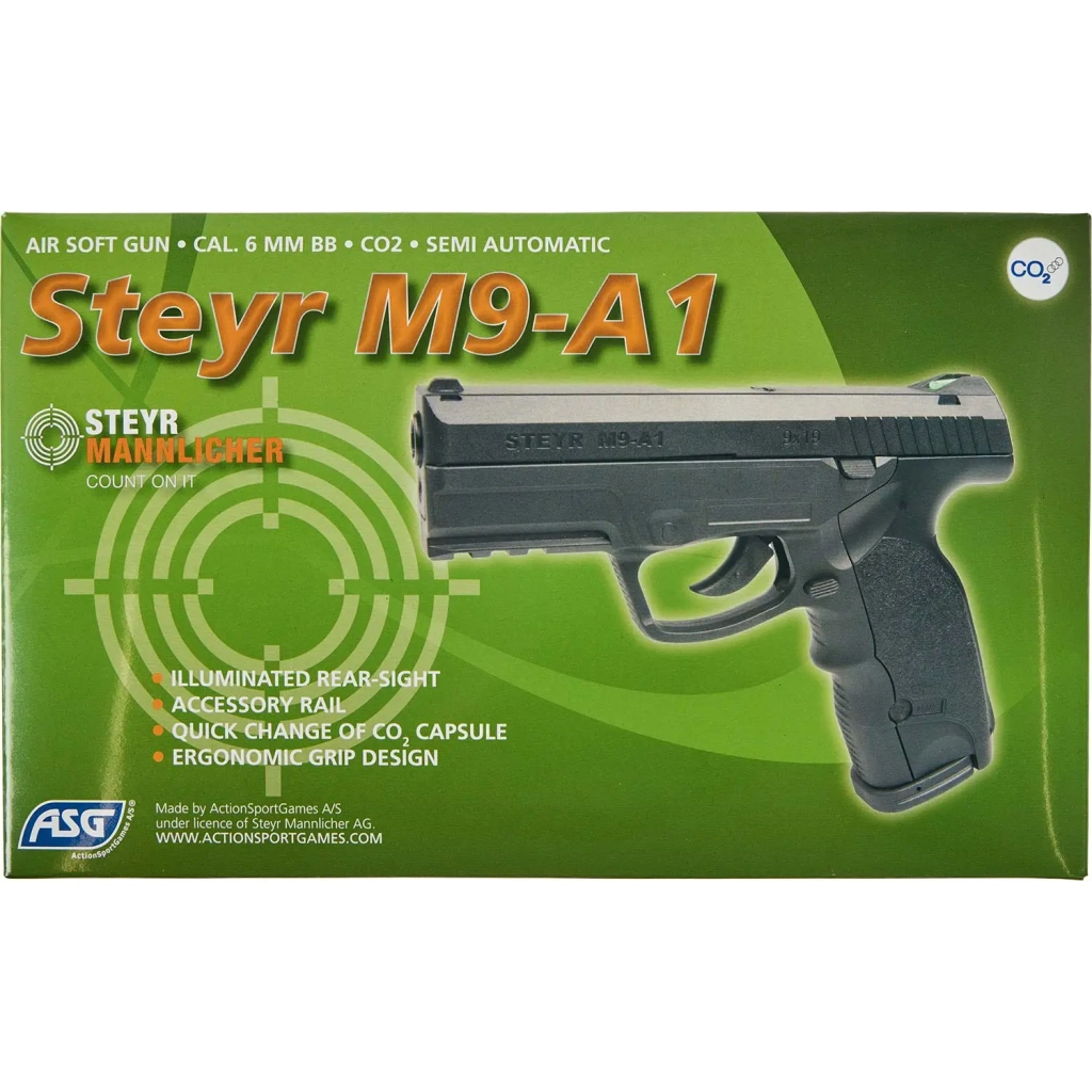 Страйкбольний пістолет ASG Steyr M9-A1 CO2 (16090) - зображення 6